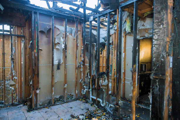 Professional Fire Damage Removal technician working in Bithlo, FL